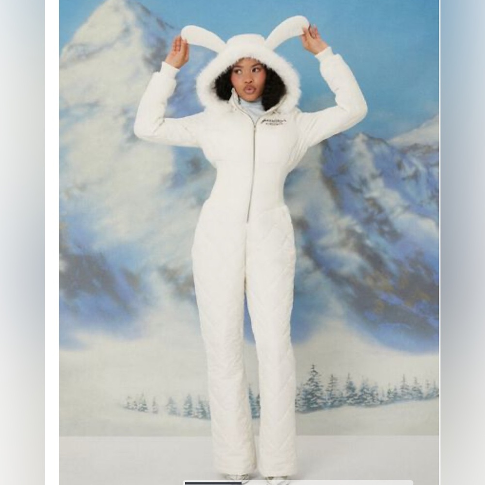 Hello kitty and friends White Hooded Snowsuit